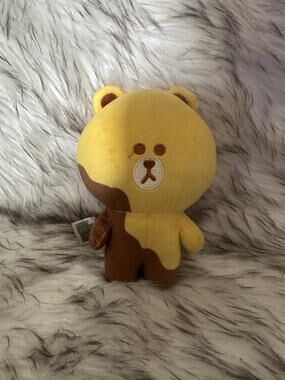 Line Friends Choco Painted Plush Sally Makes Everything Yellow 6”